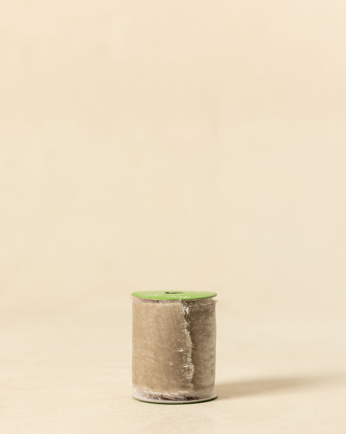1-3/8" Silk Velvet Ribbon with Frayed Edge