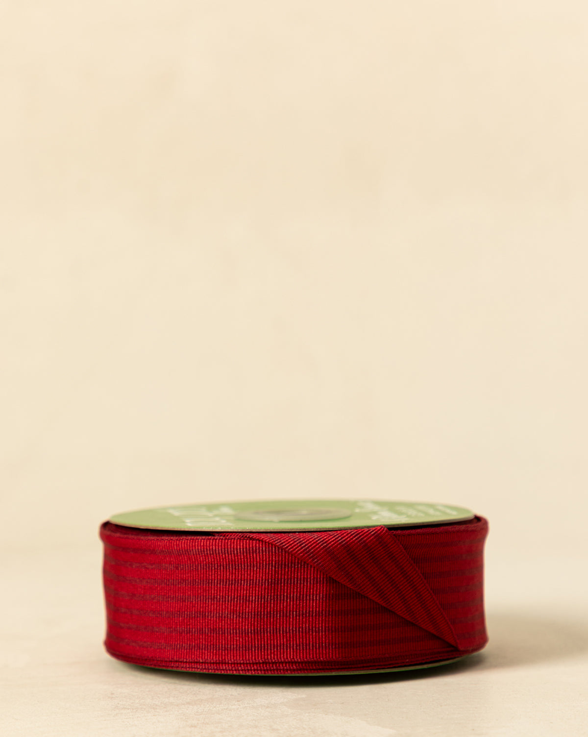 1.5" Woven Grosgrain Stripe Ribbon with Woven Edge