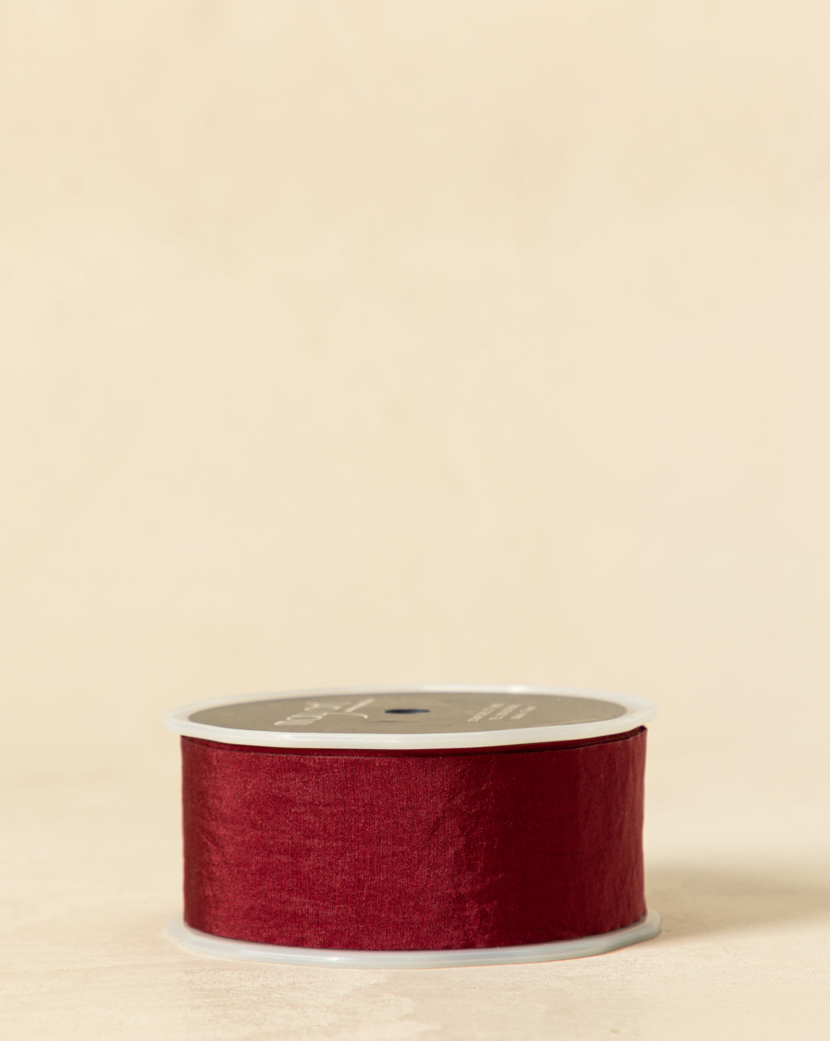 1.5" Wrinkled Faux Silk Ribbon with Cut Edge