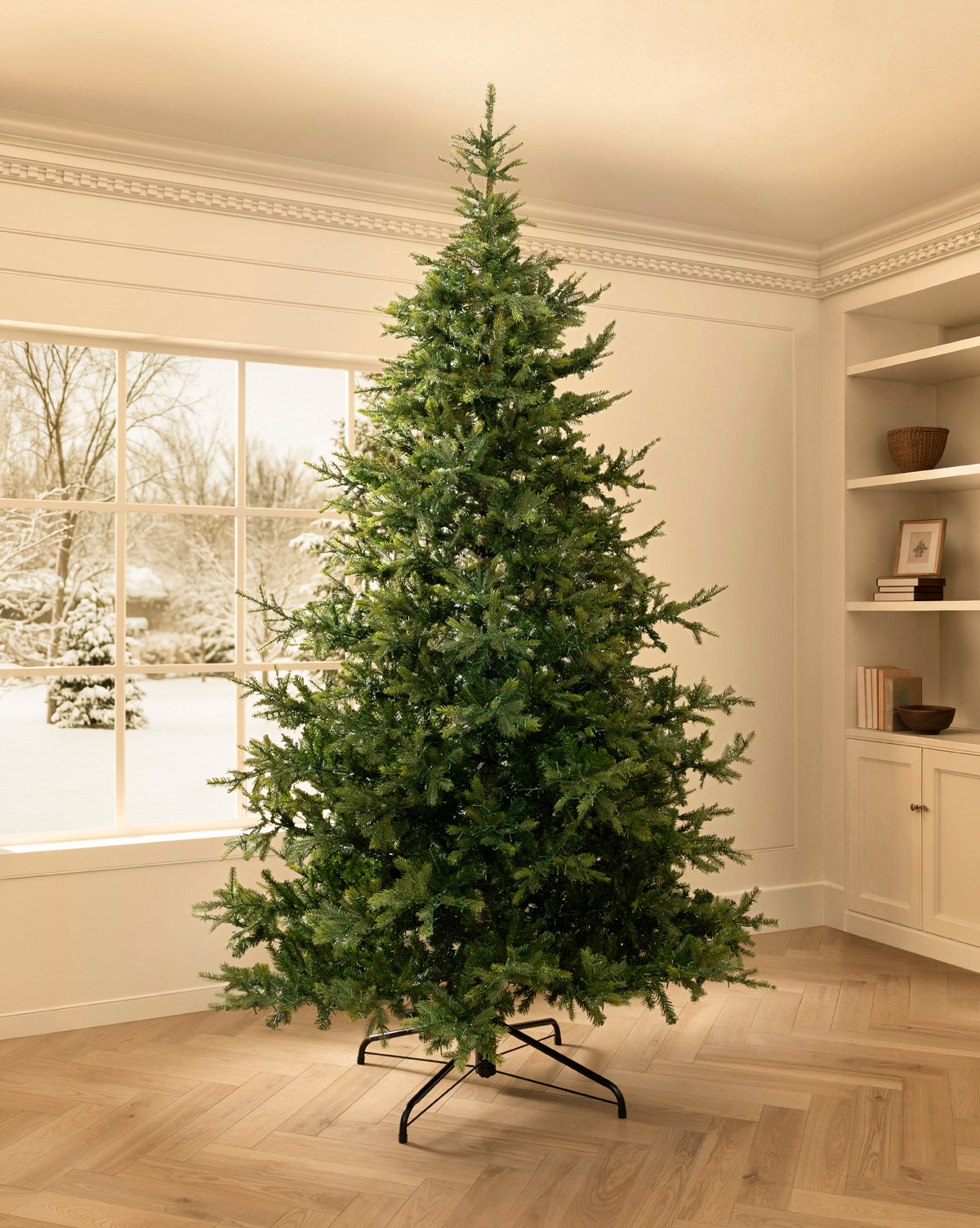 9' Grandis Fir Pre-Lit Faux Tree