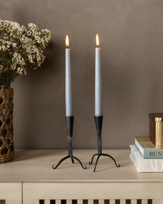 Black Candle Stick Holders Set – Le Home Decor