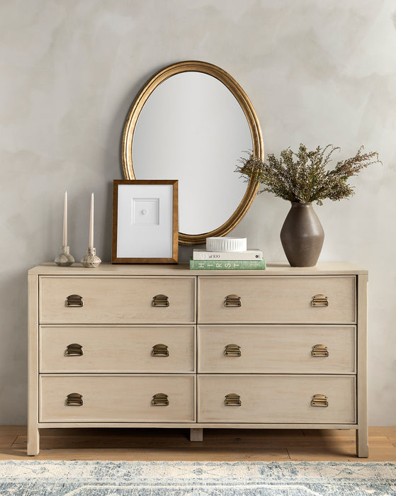 Mackenna White Oak Dresser