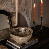 Orange Twisted Taper Candles (Set of 2)