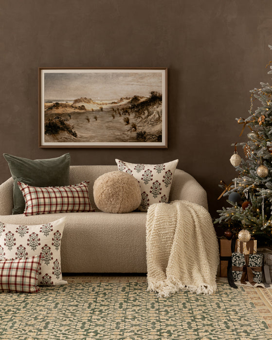 Sherpa sales floor pillow