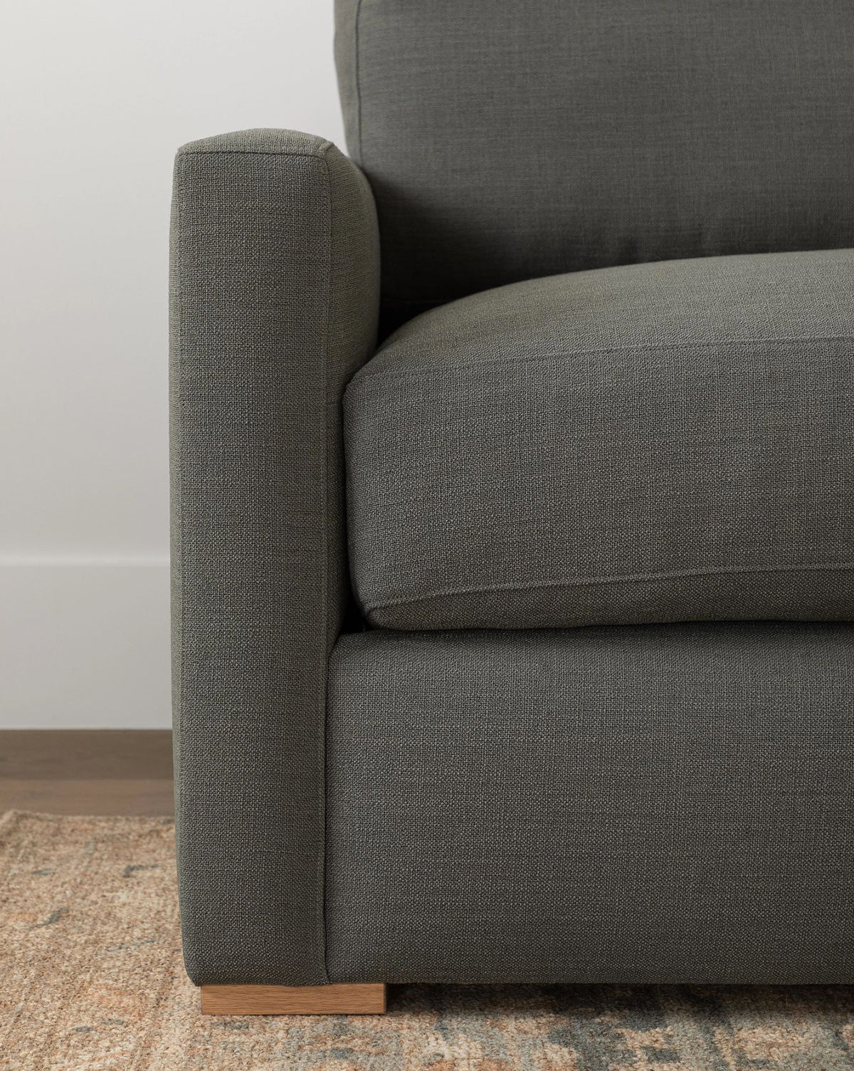 Macy Upholstered Chaise Sectional 101"
