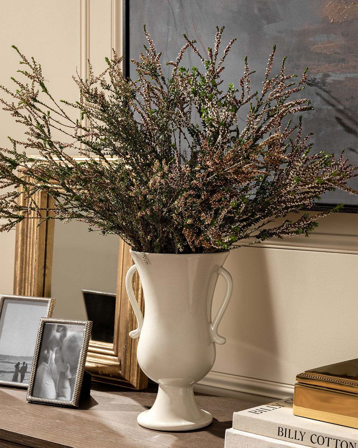 Delphine Footed Vase