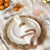Braided Seagrass Napkin Rings (Set of 4)