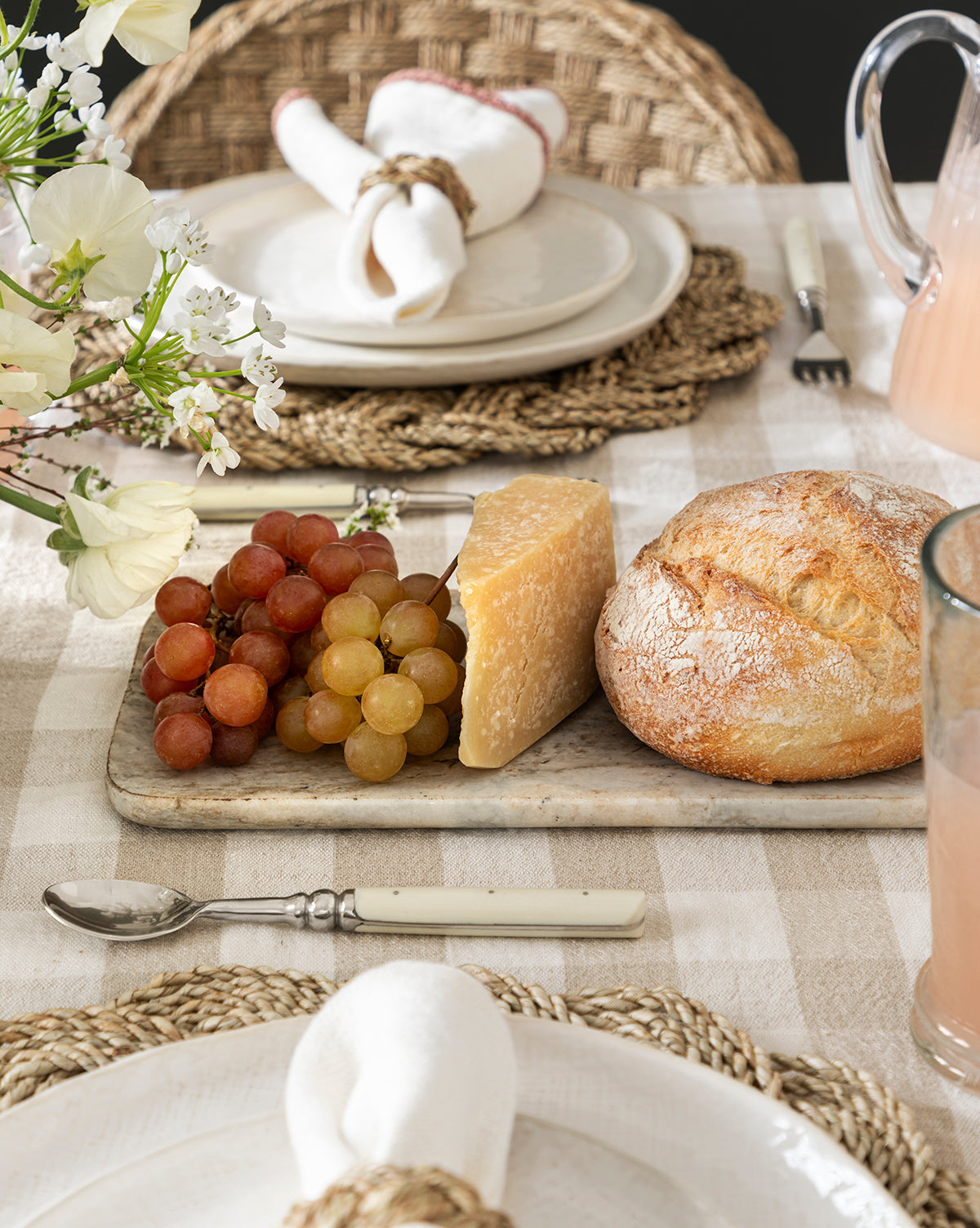 Gunnel Marble Serving Tray