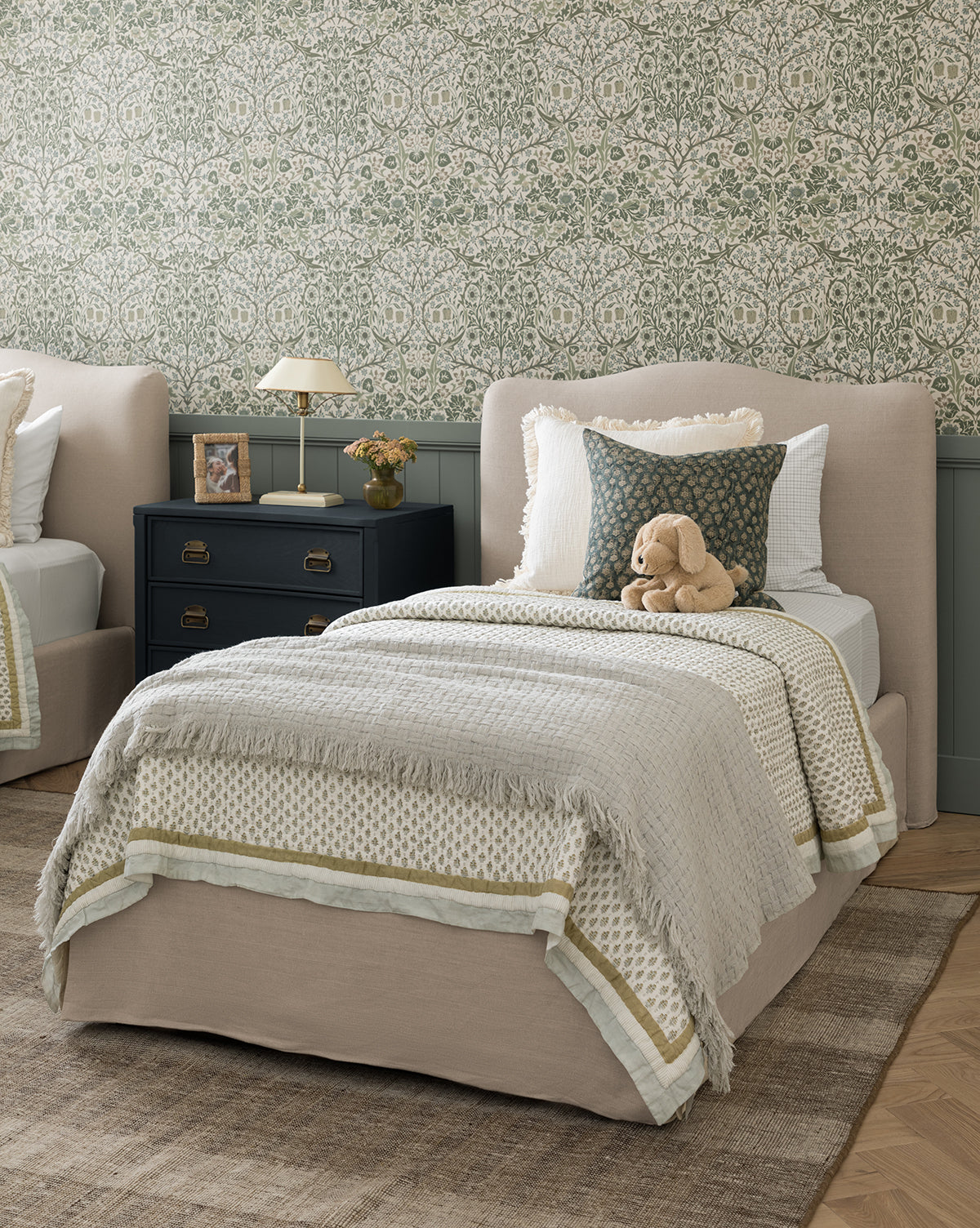 Dulcie Block Print Kids Quilt