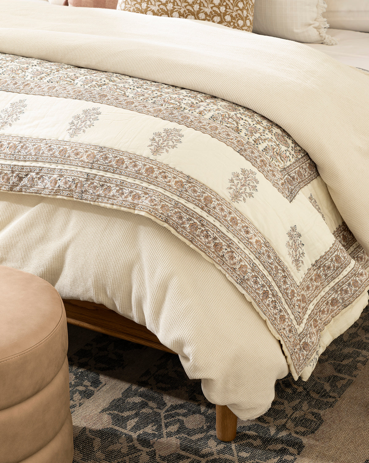 Helene Waffle Duvet Cover