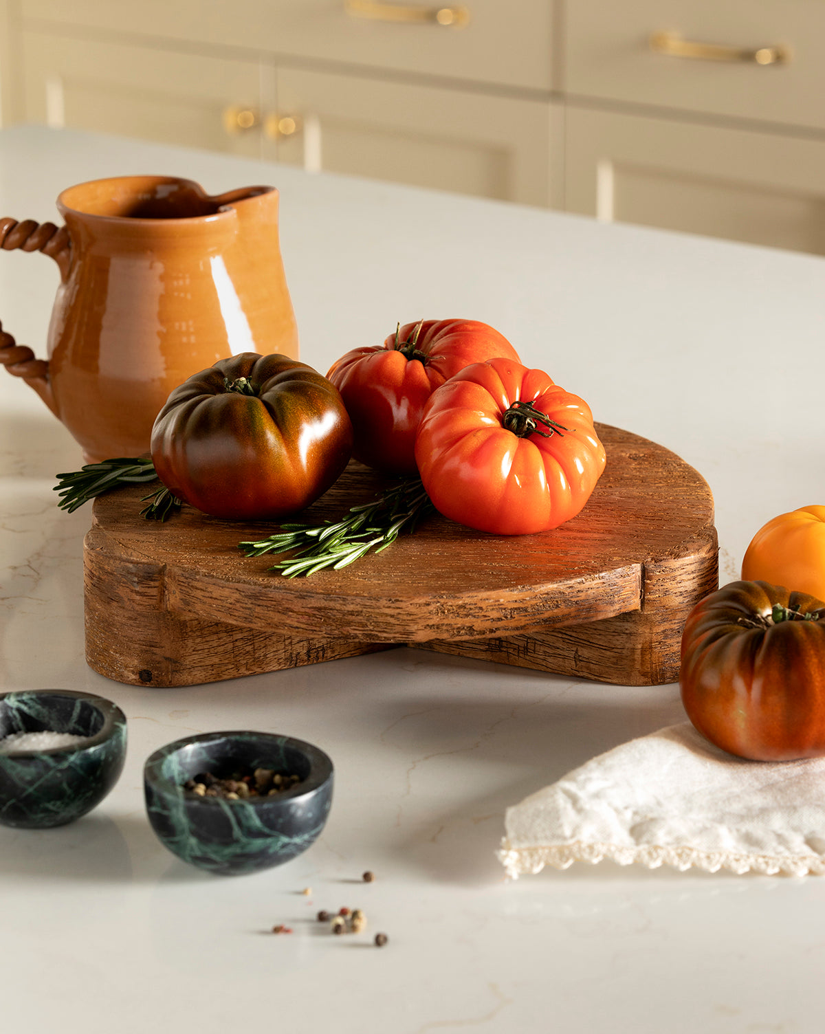 Laroche Marble Pinch Pots (Set of 3)