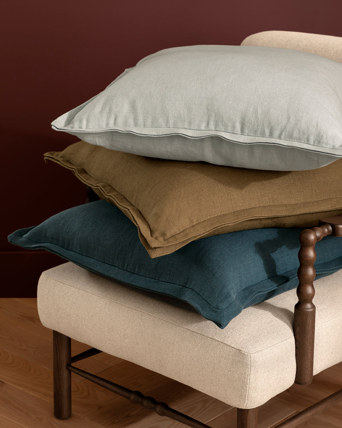 Liam Double Flange Pillow Cover