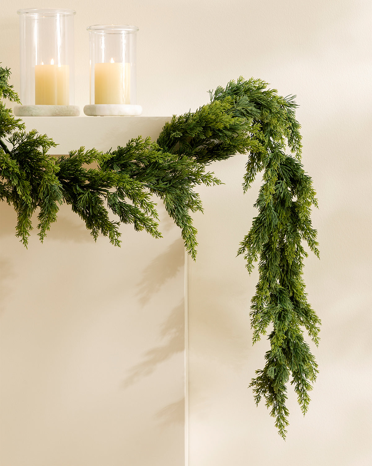 6' Cedar Faux Garland