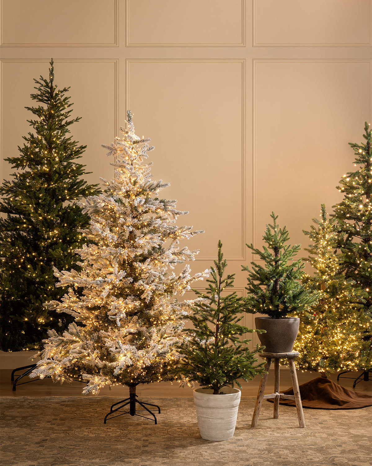 7' Allison Pine Pre-Lit Faux Tree