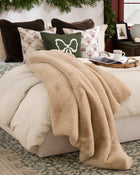 Tove Faux Fur Throw