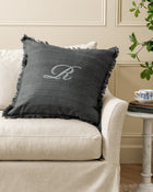Abbey Silk Fringe Pillow Cover