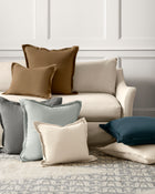 Liam Double Flange Pillow Cover