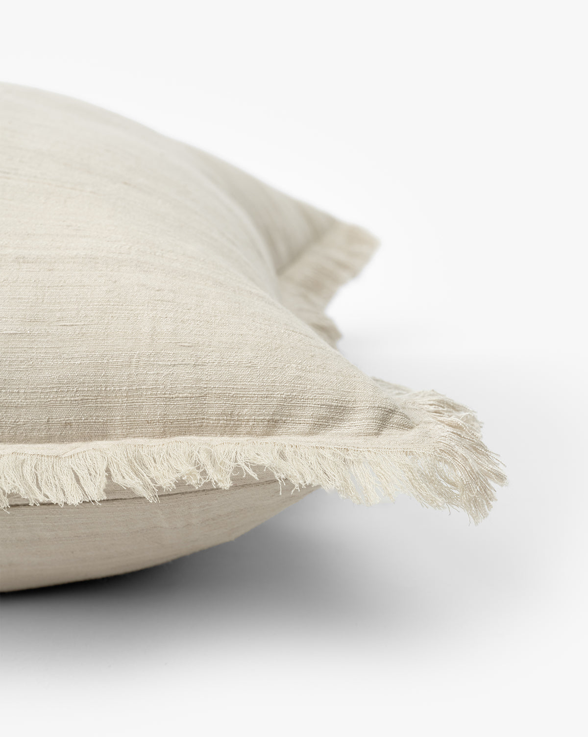 Abbey Silk Fringe Pillow Cover - Thumbnail 2