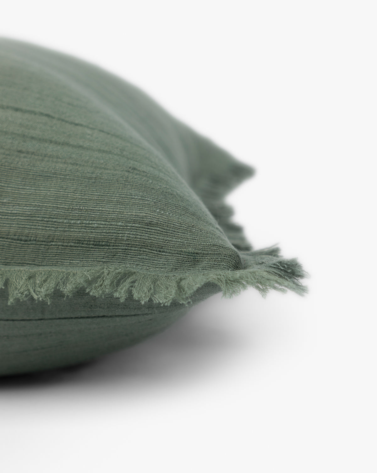 Abbey Silk Fringe Pillow Cover - Thumbnail 4