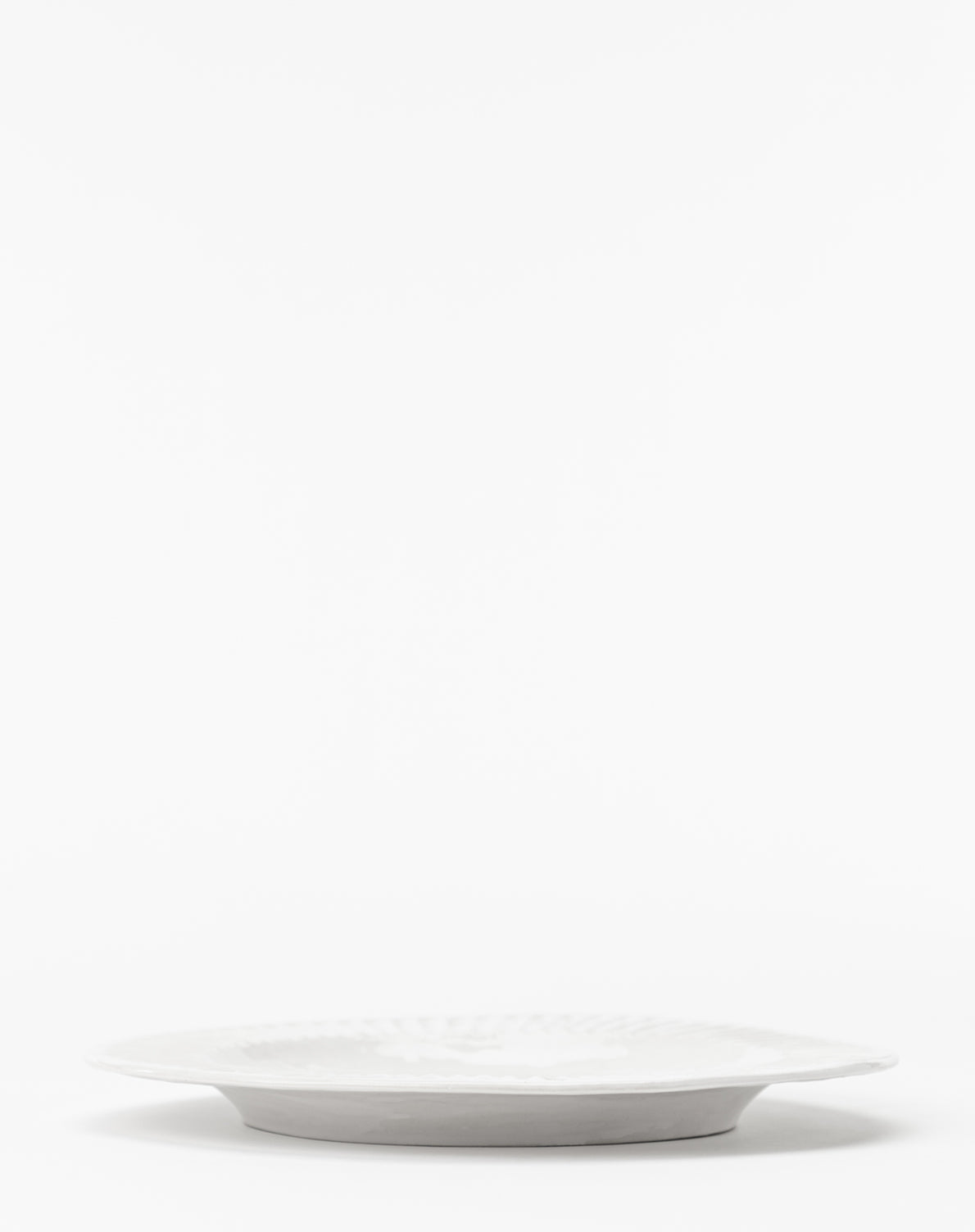 Adele White Dinner Plate (Set of 4)