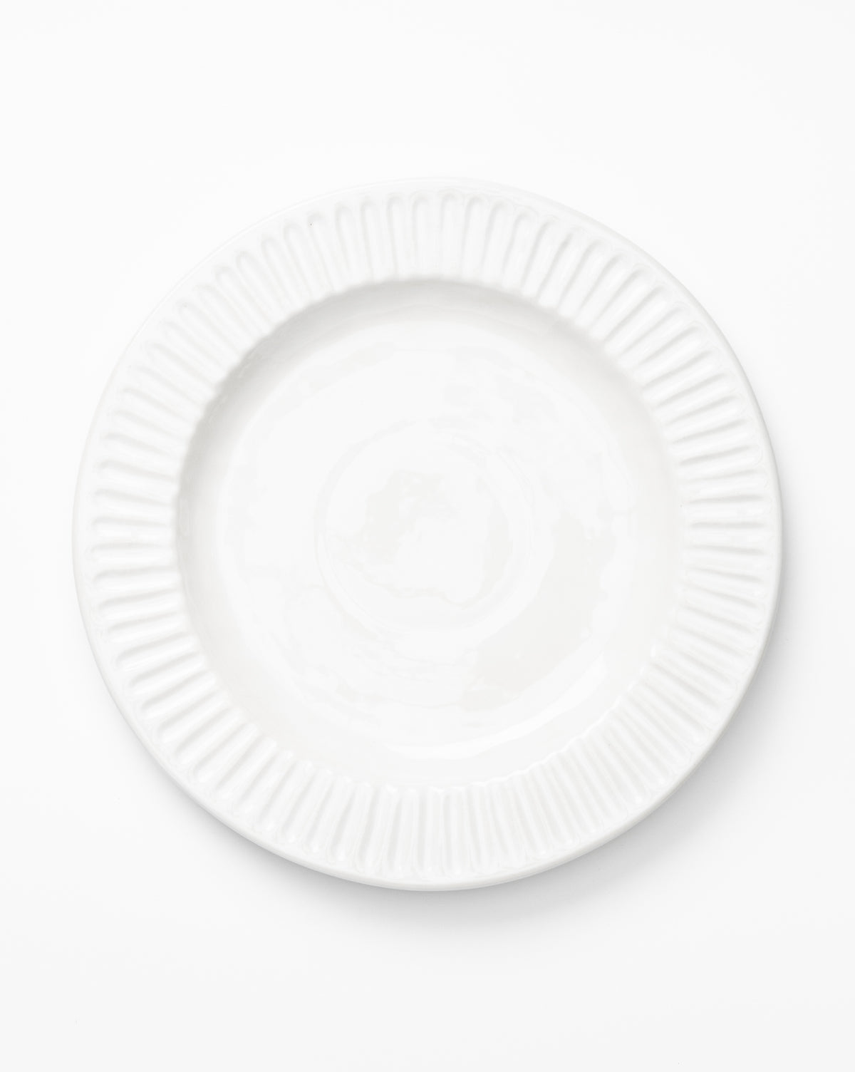 Adele White Dinner Plate (Set of 4)