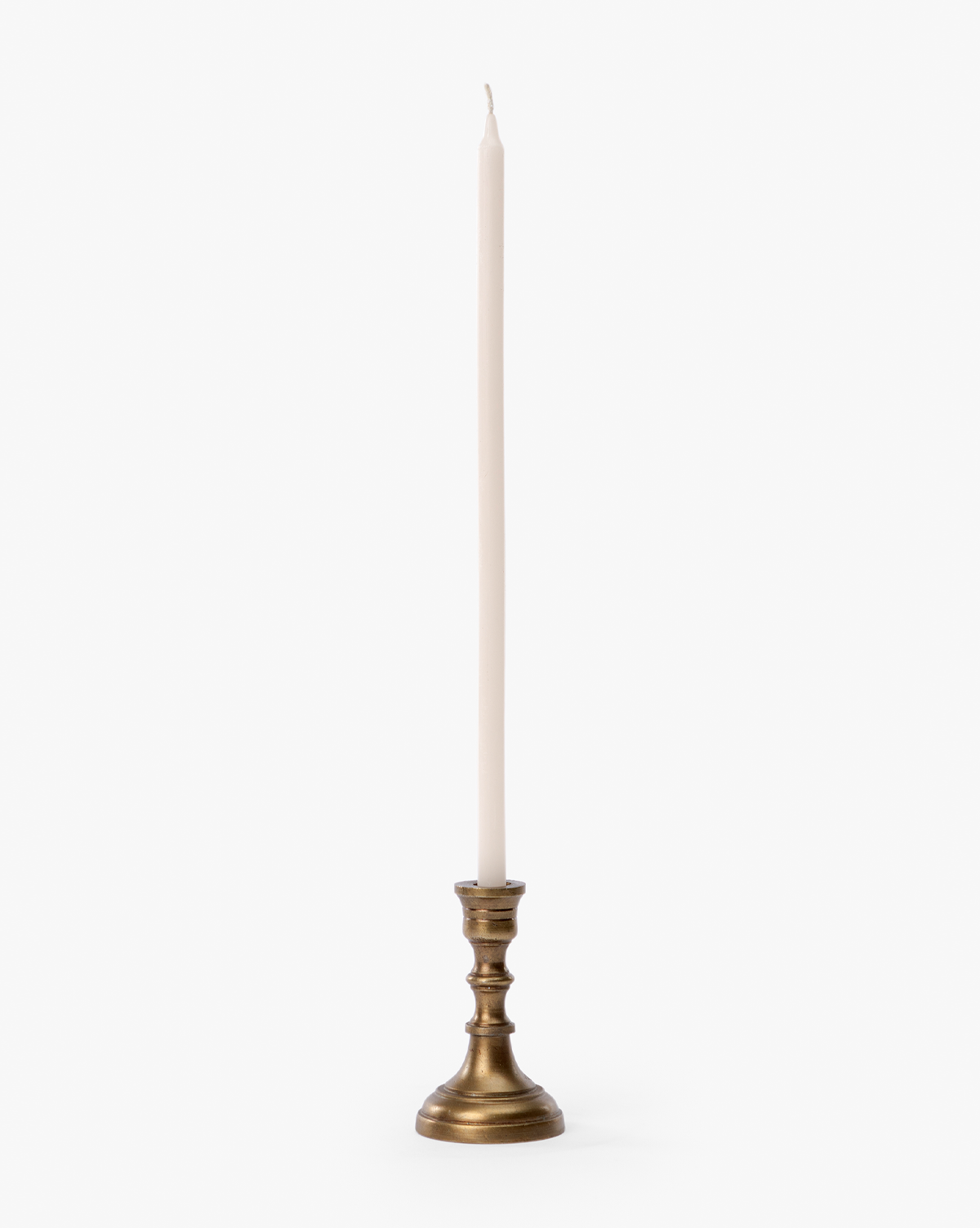 Antique Brass Mini Taper Holder