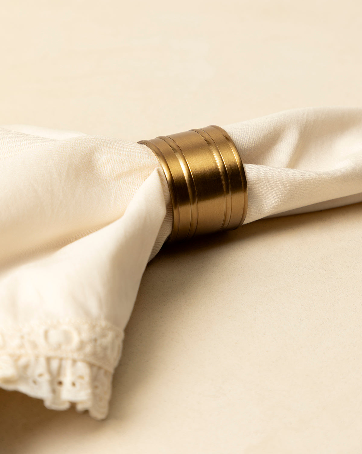 Argent Napkin Rings (Set of 4)