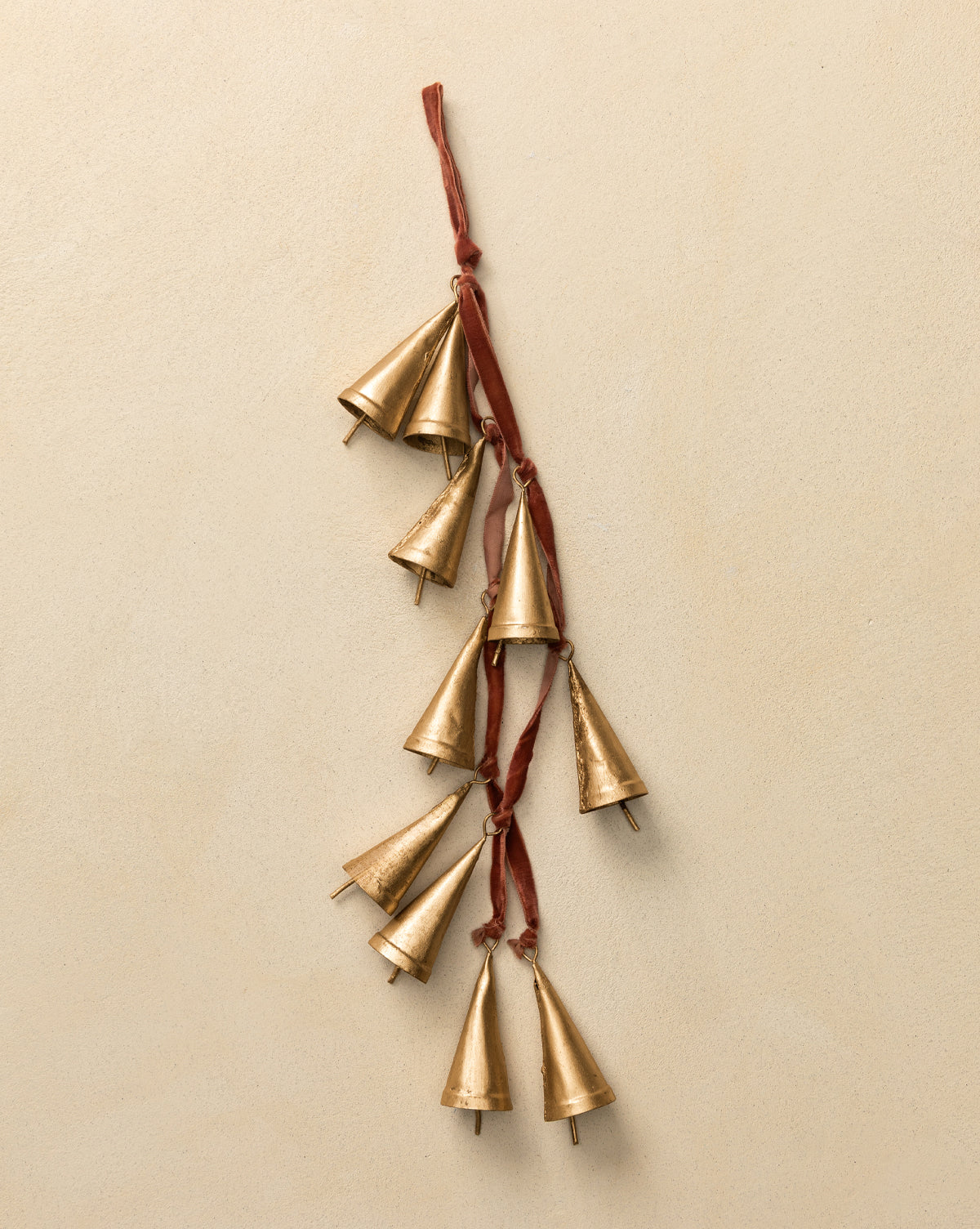 Bells on Velvet Ribbon Door Hanger