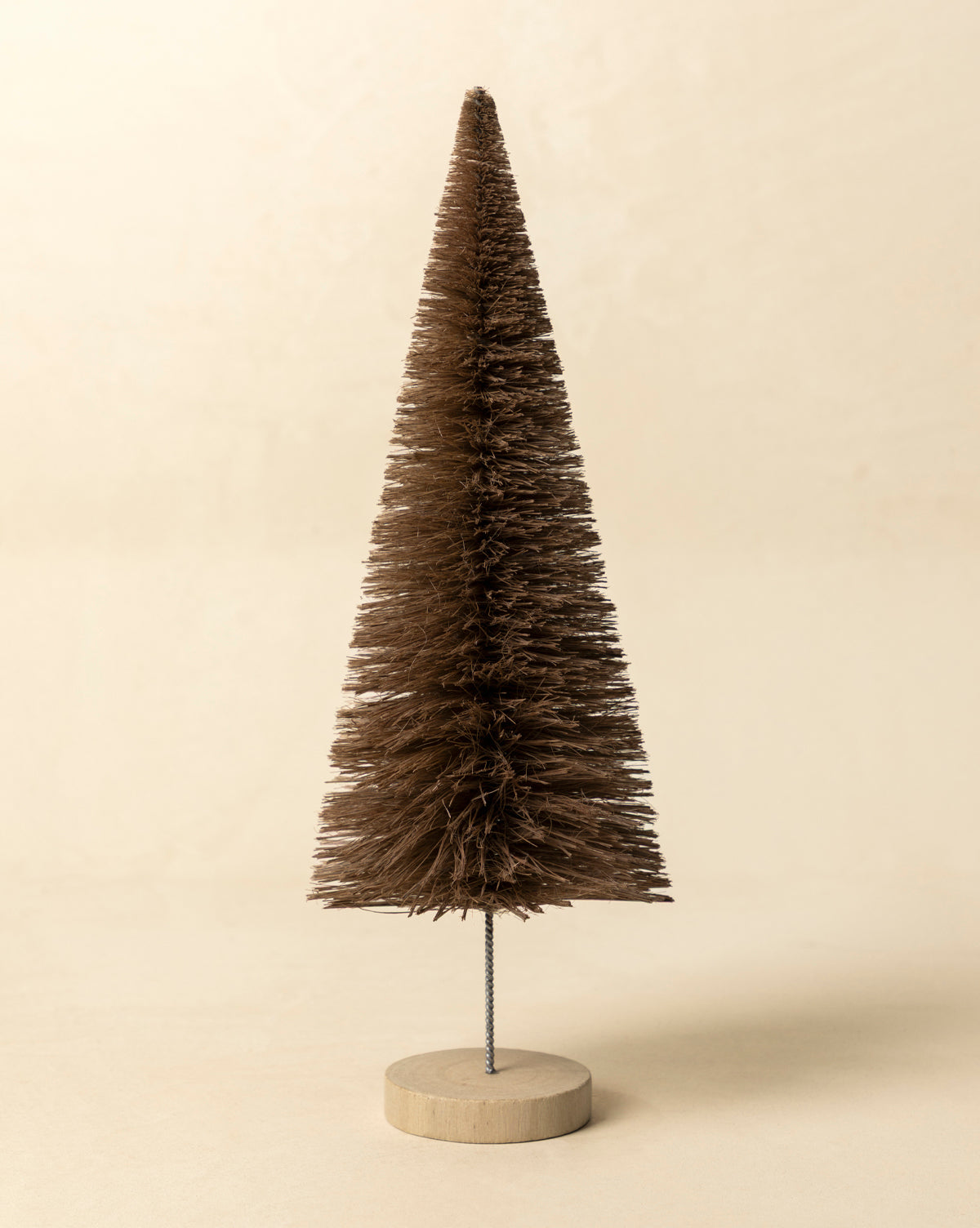 Brown Sisal Bottle Brush Tree