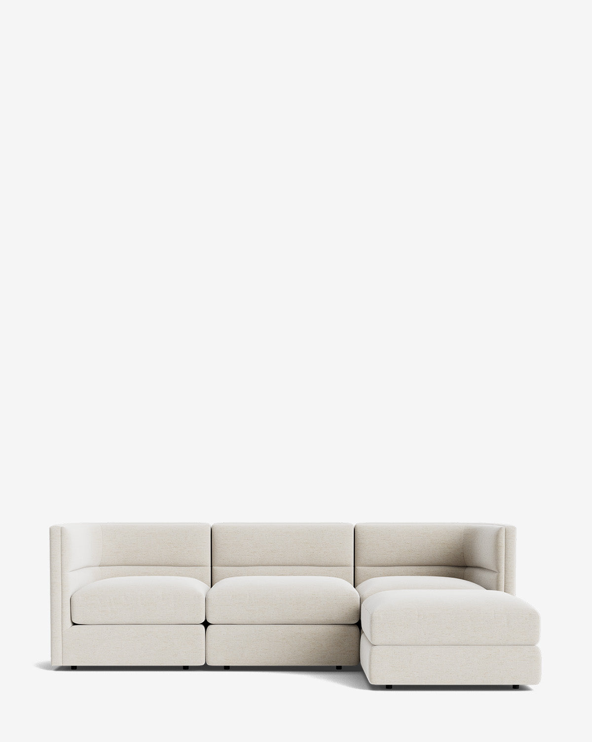 Claremont Modular Sofa with Ottoman 99"