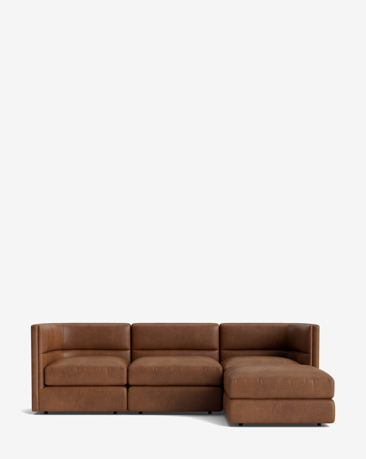 Claremont Modular Sofa with Ottoman 99"