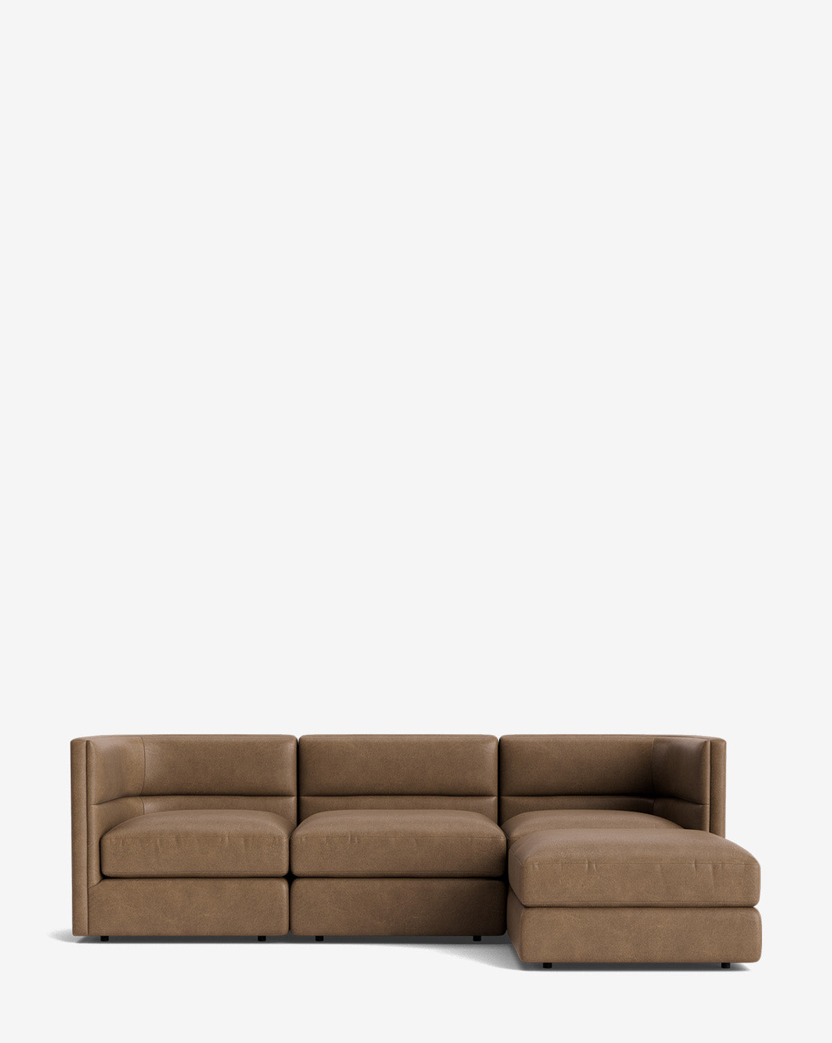 Claremont Modular Sofa with Ottoman 99"