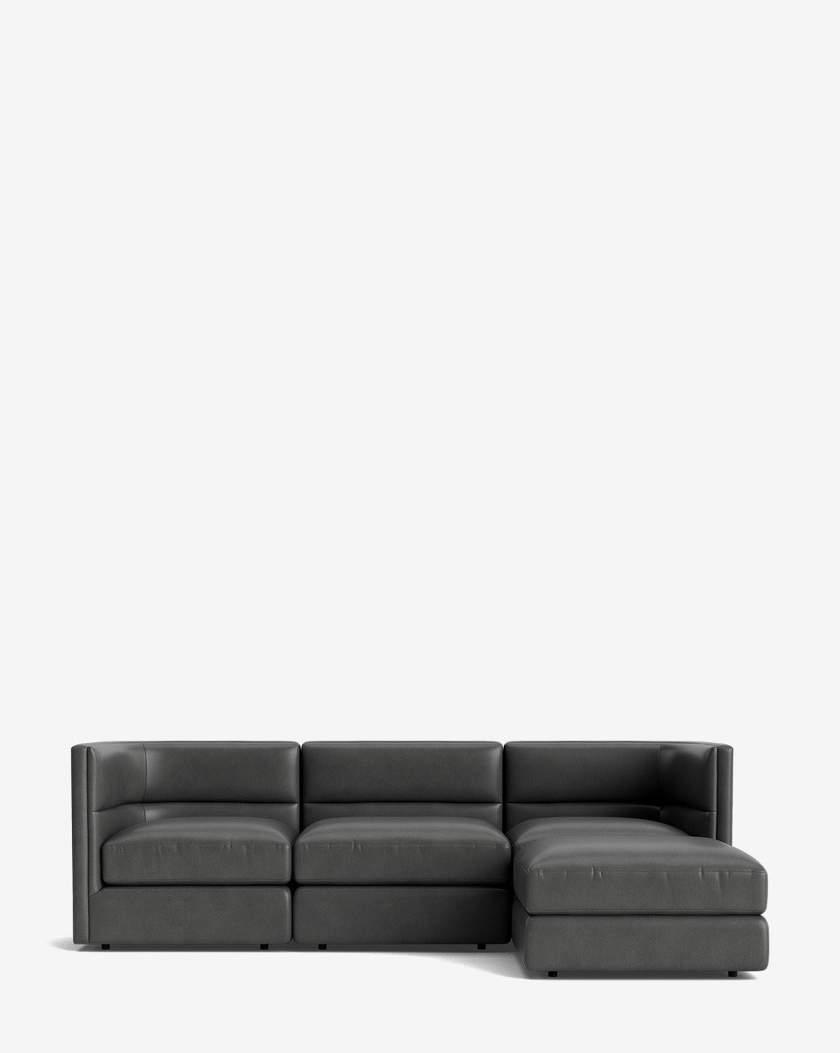 Claremont Modular Sofa with Ottoman 99"