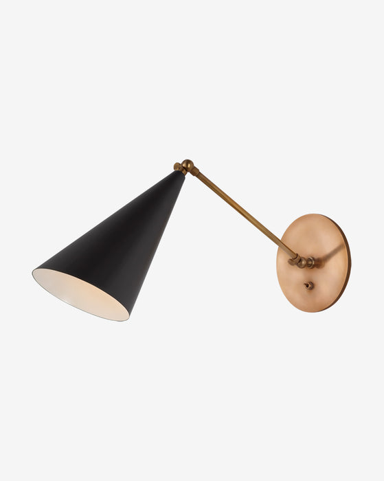 Clemente Single Arm Library Sconce