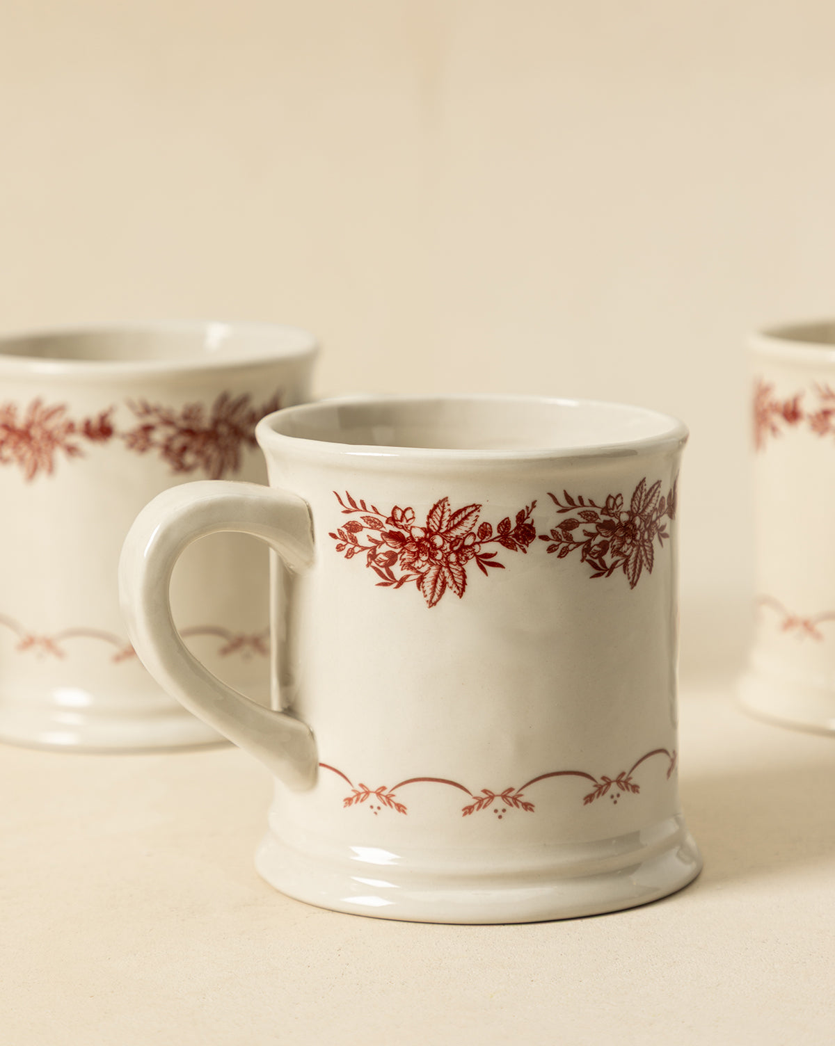 Coronet Mugs (Set of 4)