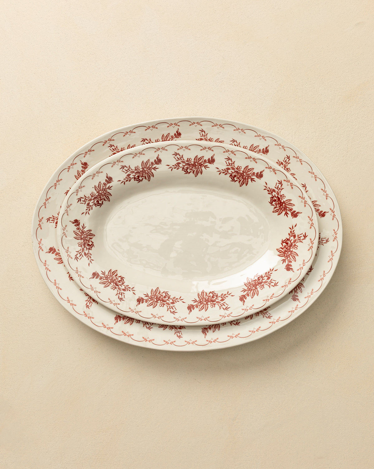 Coronet Serving Platters (Set of 2)