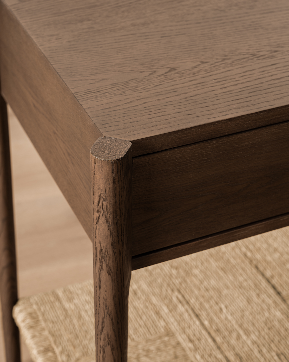 Dana Walnut Oak Console