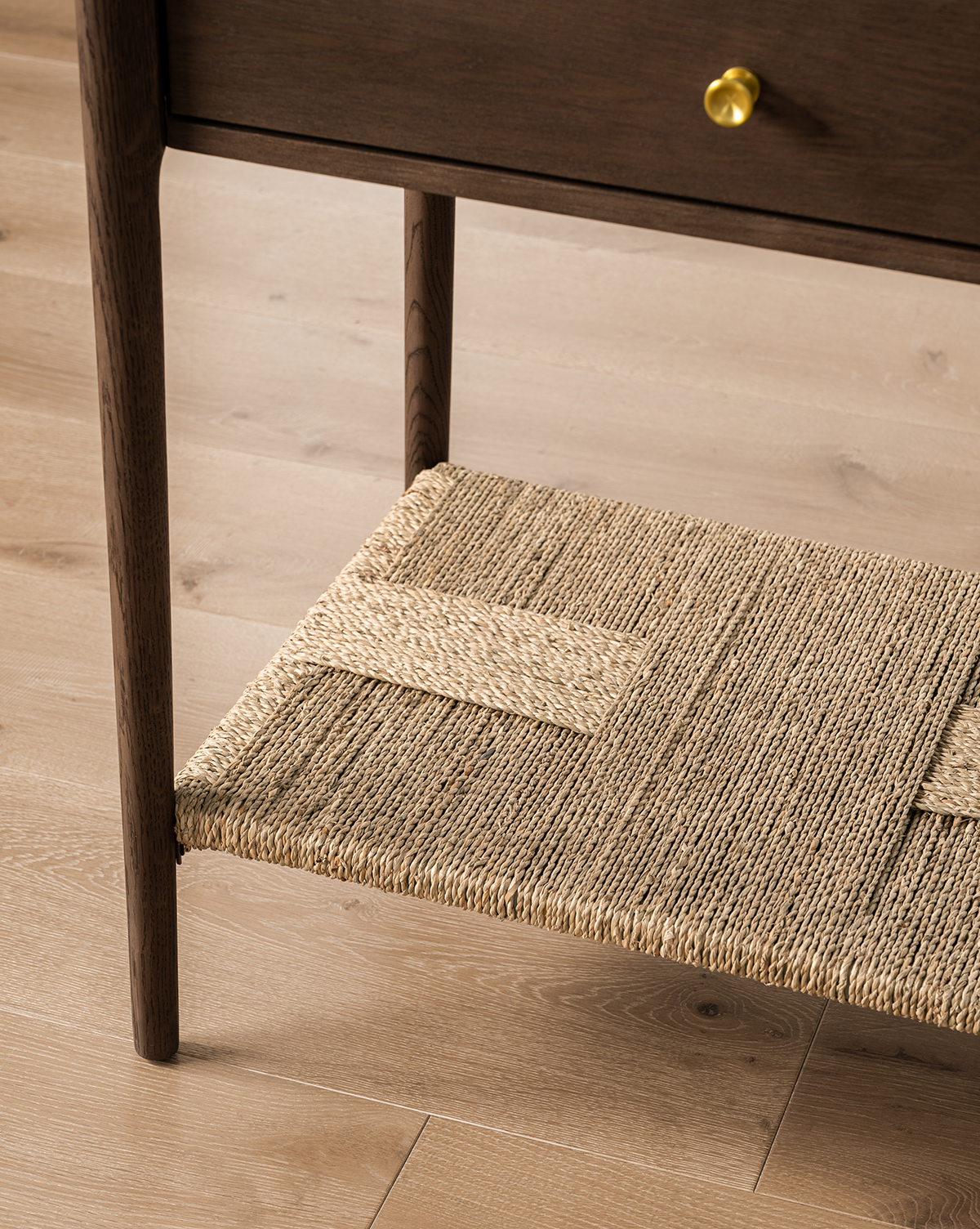 Dana Walnut Oak Console