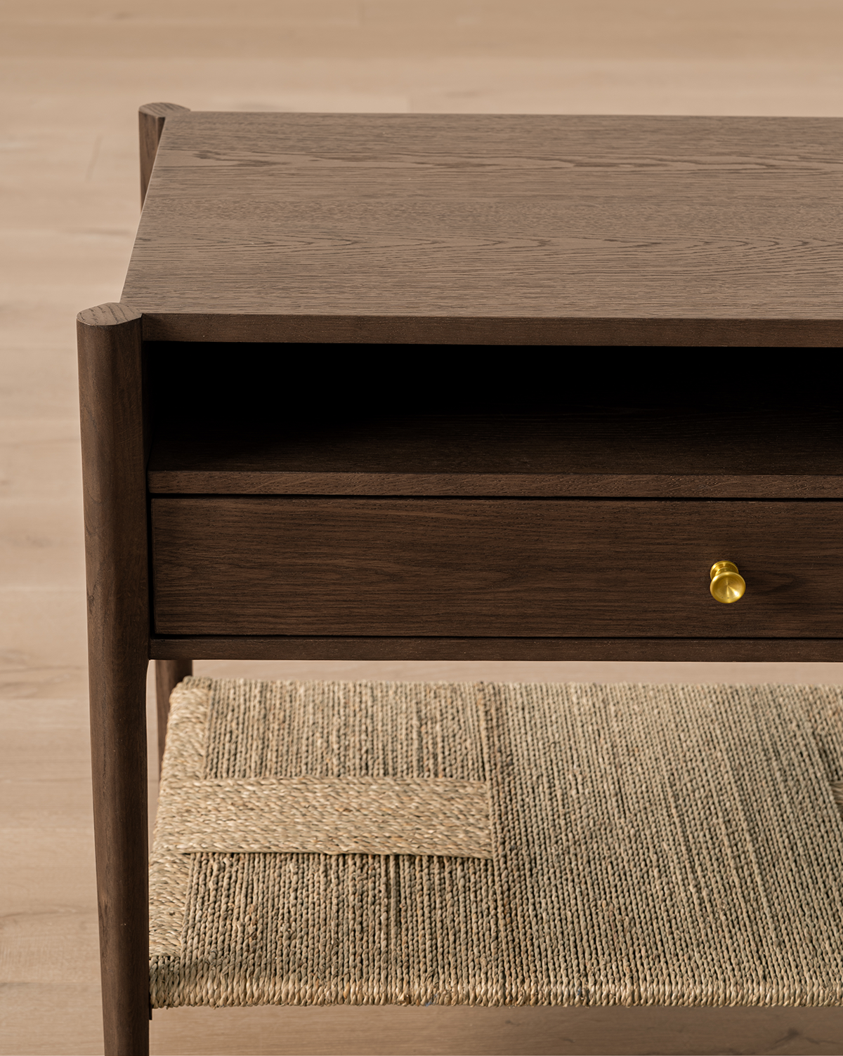 Dana Walnut Oak Nightstand