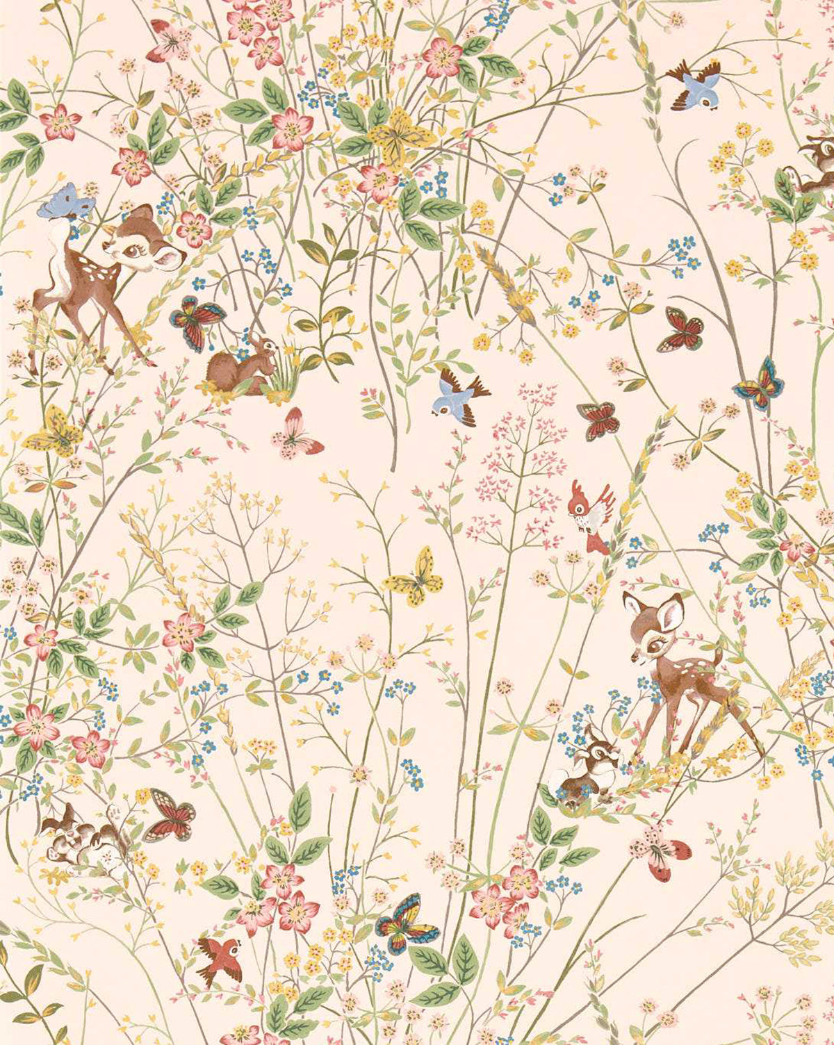Disney Home x Sanderson Bambi Wallpaper
