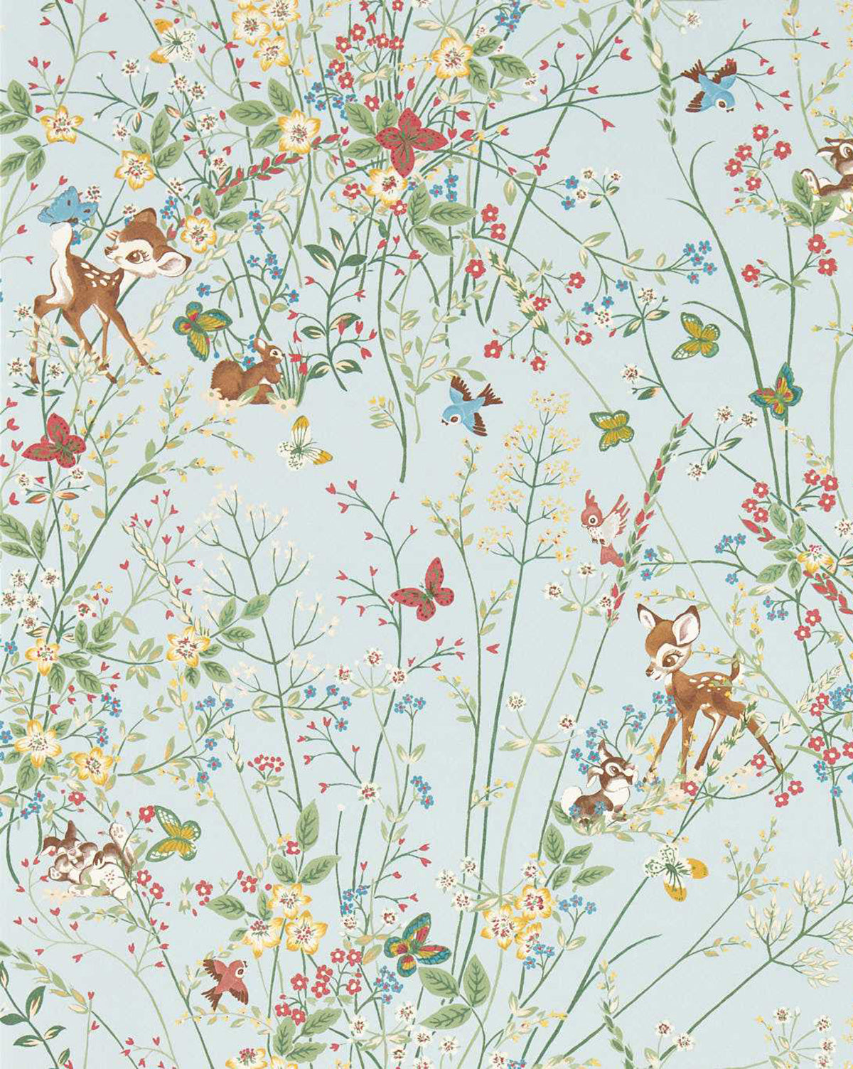 Disney Home x Sanderson Bambi Wallpaper