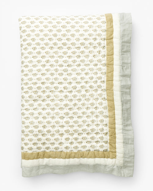 Dulcie Block Print Kids Quilt