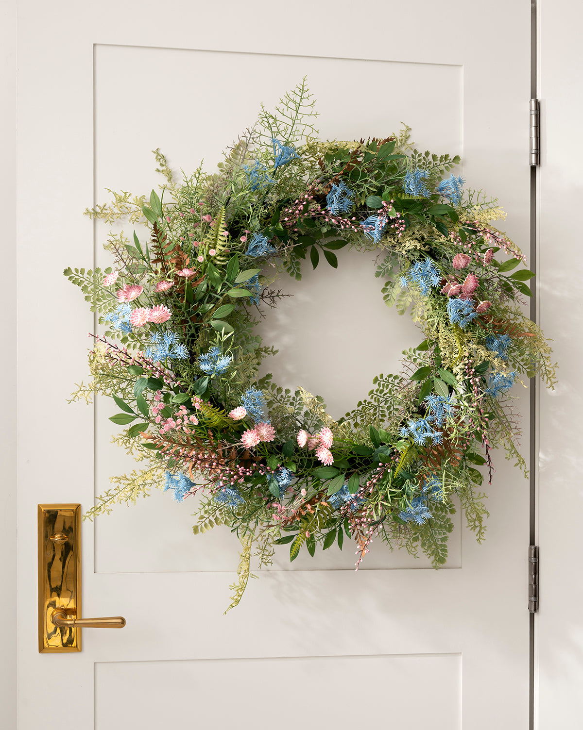 Faux Herbiflora Wreath