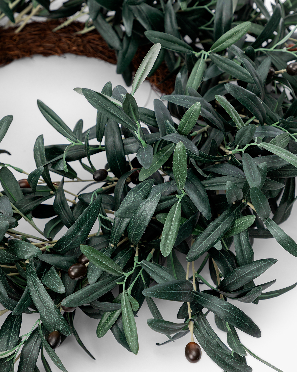 Faux Olive Berry Wreath
