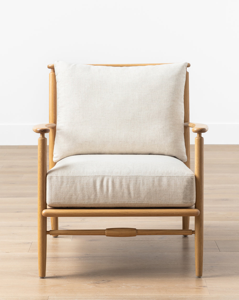 Fenwick Lounge Chair with Linen Cushions – McGee &amp; Co.