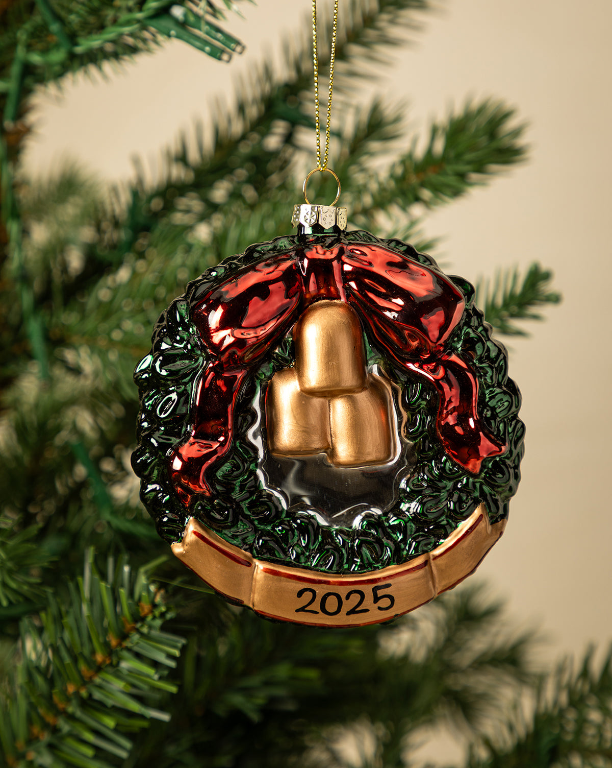 Festive Wreath Ornament