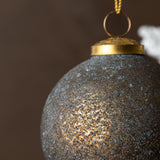 Glass & Iron Ornament