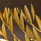 Gold Leaf Menorah