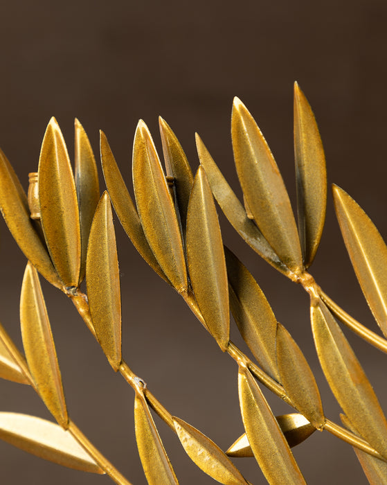 Gold Leaf Menorah
