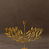 Gold Leaf Menorah